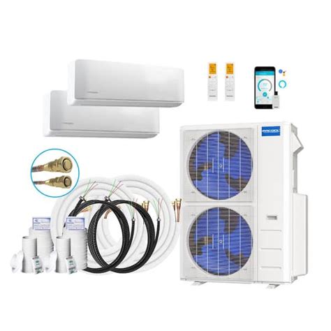 Mrcool Diy Btu Ton Zone Seer Ductless Mini Split Ac And