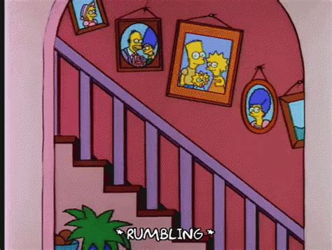 This opens in a new window. Sismo GIF - TheSimpsons Rumbling EarthQuake - Discover ...