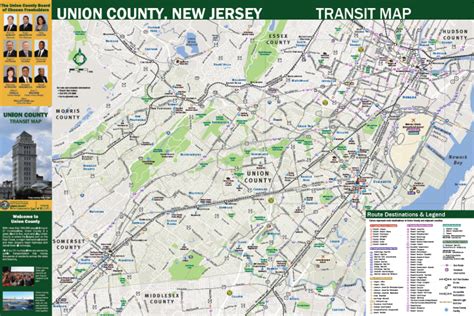 Transit Maps County Of Union New Jersey