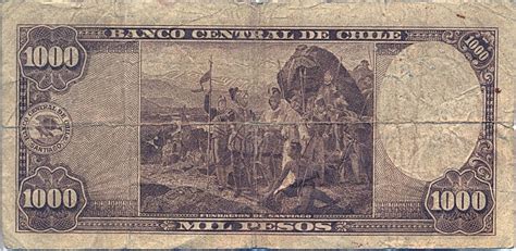 Banknote Index Chile 1000 Peso P116