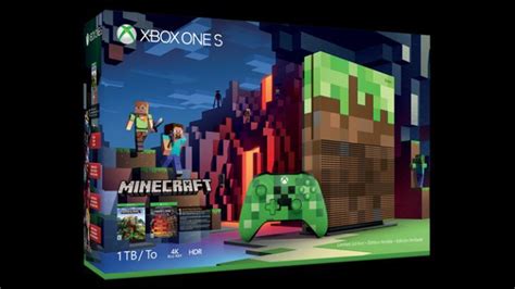 Xbox One S Minecraft Limited Edition Bundle Preorder Is Now Live Xbox