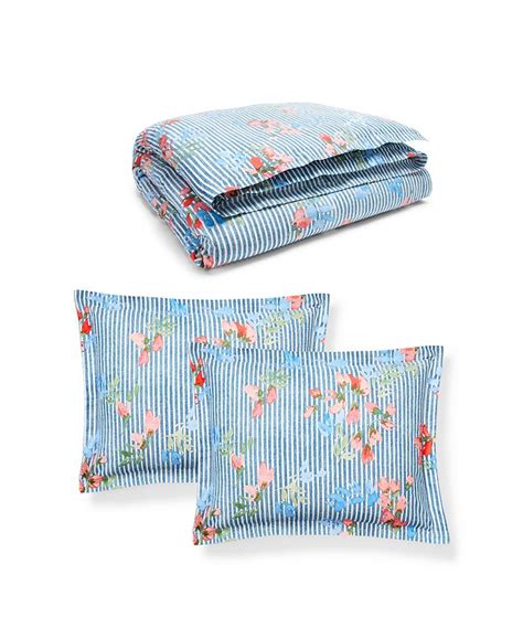 Lauren Ralph Lauren Maggie Floral Stripe Comforter Set Fullqueen Macys