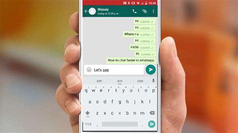 How To Chat Faster In Whatsapp Easy Youtube