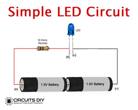 Simple Basic Led Circuit Beginner Electronics Project