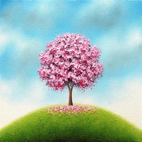 Cherry Blossom Oil Painting