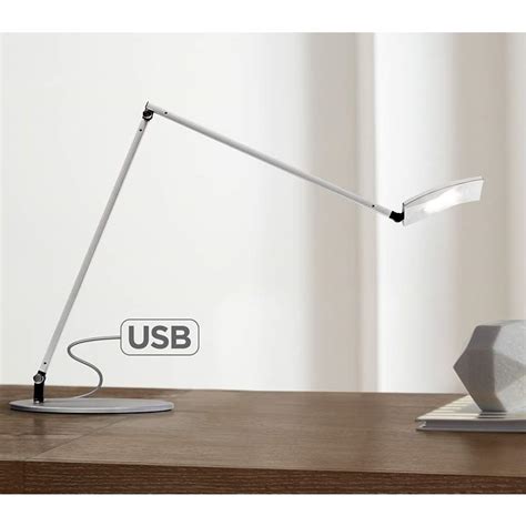 The exceptional equo is a willowy. Koncept Gen 3 Mosso Pro SIlver LED Desk Lamp with USB Port ...