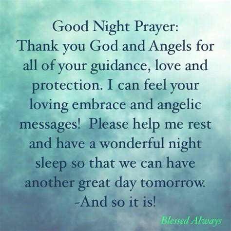 Good Night Prayer Good Night Prayer Night Prayer Good Night Quotes