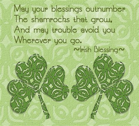 Irish Blessing For St Patricks Day Free Irish Blessings Ecards 123