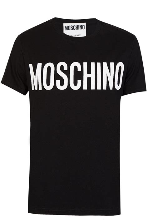 Moschino Logo Tshirt Black
