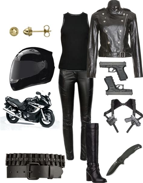 Stylish Neighborhood Assassin By Someliketoshop On Polyvore Biker