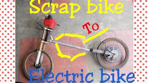 Diy How To Make Electric Bike At Home Full Suspension Youtube
