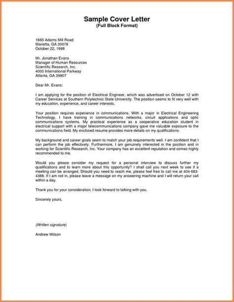 Your name your address your city, state zip code your phone number your email. New Sample Letter Full Block format | Letter example, Free ...
