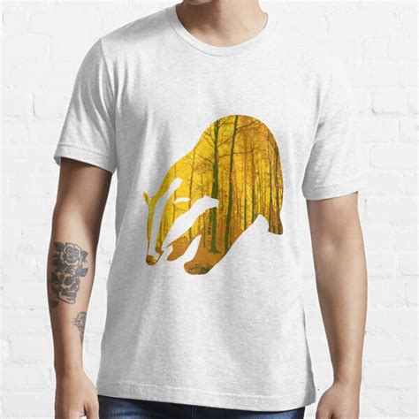 Badger Yellow Forest T Shirt For Sale By Aethel 92 Redbubble