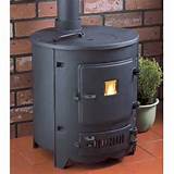 Burning Coal In A Wood Stove Images