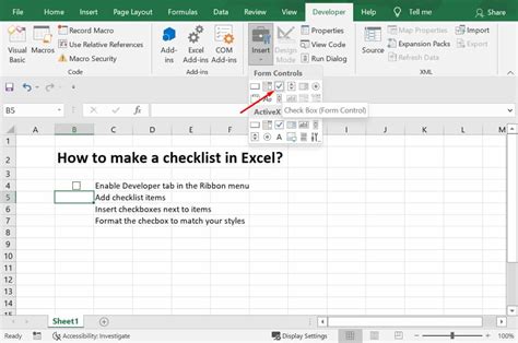 How To Make A Checklist In Excel In Easy Steps Toggl Blog