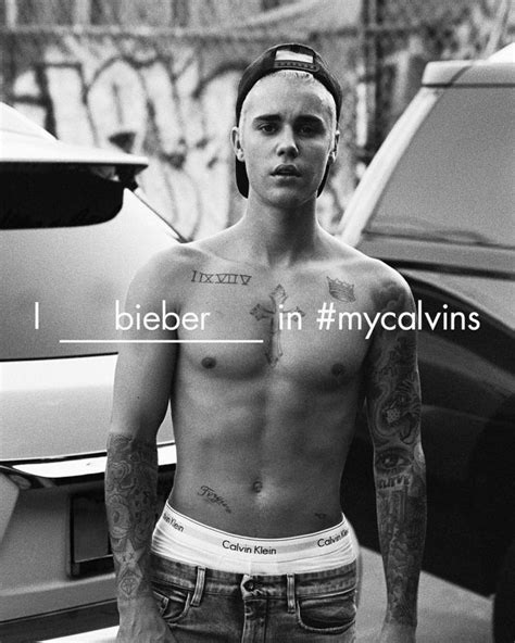 Justin Bieber Flaunts For Calvin Klein Spring 2016 Campaign