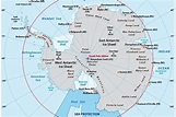 Detailed Map Of Antarctica Without Ice