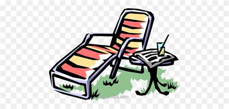 Free Beach Chair Vector Lounge Chair Clipart Flyclipart