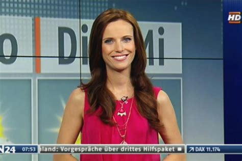 Tv Moderatorin Susanne Sch Ne F R N Nachrichtensender Wetter Susanne Sch Ne