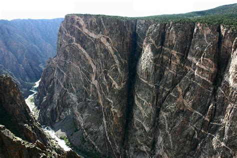 Black Canyon In Gunnison National Park Colorado Rgeology
