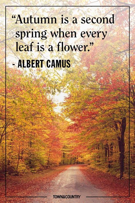 12 Of The Best Quotes About Autumn Townandcountrymag Autumn