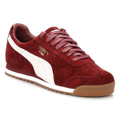 Our athletes have been setting world reco. Puma Mens Red Trainers, Cabernet Roma, Suede Upper ...