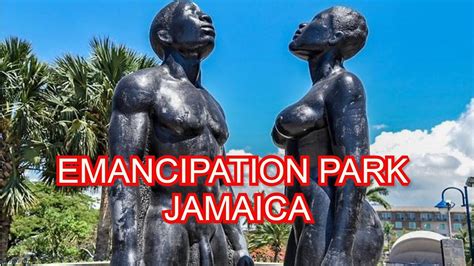 kingston jamaica emancipation park youtube