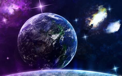 Hd Space Wallpaper Stars Astro Cool Earth Wallpaper Space