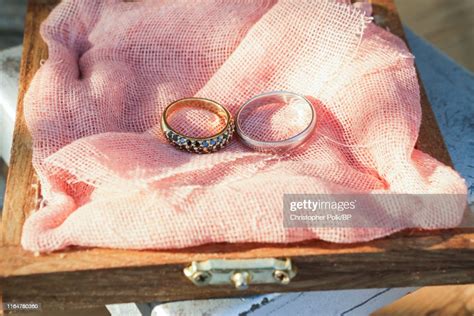 Wedding Rings Are Seen At Jennie Garth And Dave Abrams Wedding At A