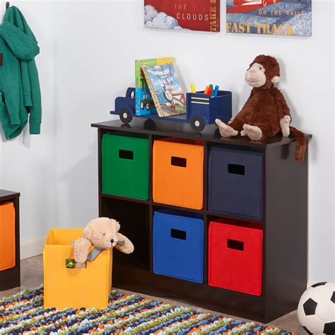 Desk cabinet kids wall hung cabinet kids wall hung shelf kids wardrobe led living room set mattress mirror pouffes shelf shelves arthauss furniture iwa 10 tv cabinet with two drawers. RiverRidge Kids 6 Bin Storage Cabinet - Espresso - Toy ...