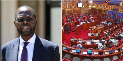 Senators Chase Away Gov Nyongo From Parliament Ke