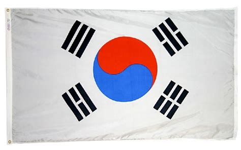 This is only in regards to the economic and military relationships at the government level. Buy 3 x 5' South Korea Flag | Flag Store USA