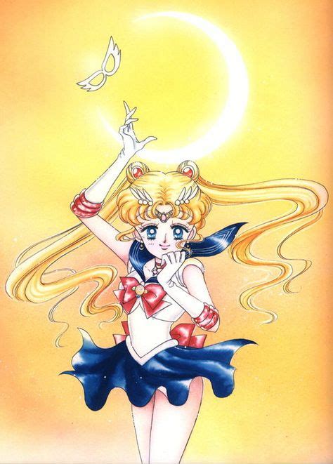 Original Sailor Moon Art Work By Naoko Takeuchi Nostalgic Interwebs