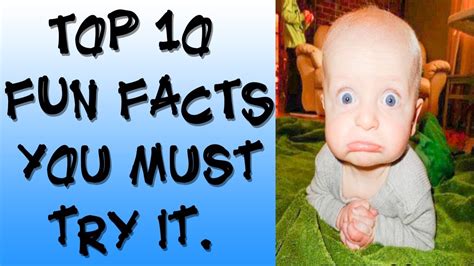 Top 10 Fun Facts You Must Try Youtube