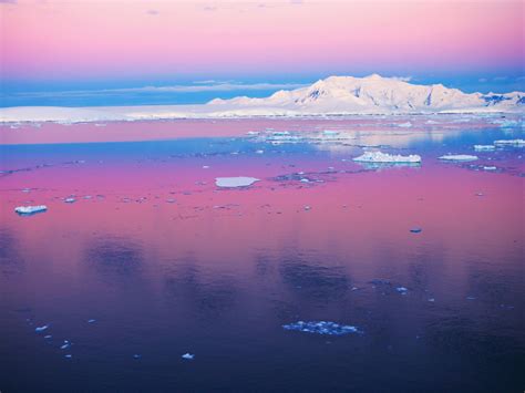 Antarctica Pastel Channel Sky Wallpaper 1600x1200