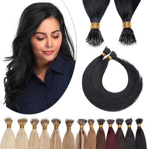 Buy Sego Nano Ring Hair Extensions Human Hair Balayage Nano Beads Pre Bonded Seamless Hairpieces