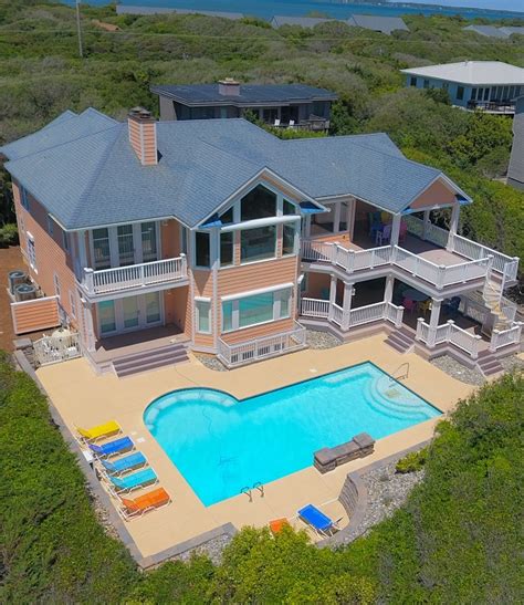 Southern Outer Banks Beach Rentals With Private Pools Outer Banks Beach