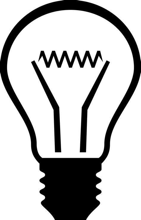 Light Bulb Filament Clipart Clip Art Library