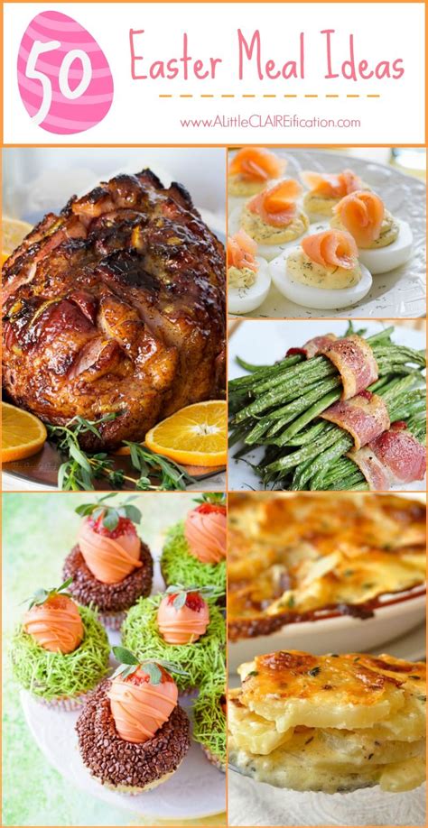 Looking for inspiration for your easter dinner? 50 Easter Meal Ideas | Easter dinner recipes, Easter recipes, Easter appetizers