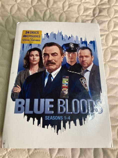 Blue Bloods Seasons 1 4 Dvd 2016 24 Disc Set Ebay