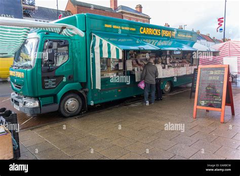 Carricks Mobile Fish Van With A Comprehensive Stock At Northallerton
