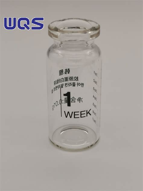 10ml Clear Empty Tubular Borosilicate Glass Vial China Medical