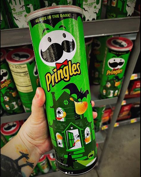 Glow In The Dark Pringles Halloween Cans On Behance