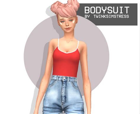Bodysuit By Twinksimstress 24 Swatches Also You Can Use It