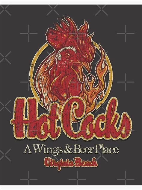 Hot Cocks Virgina Beach Poster By Jacobcdietz Redbubble