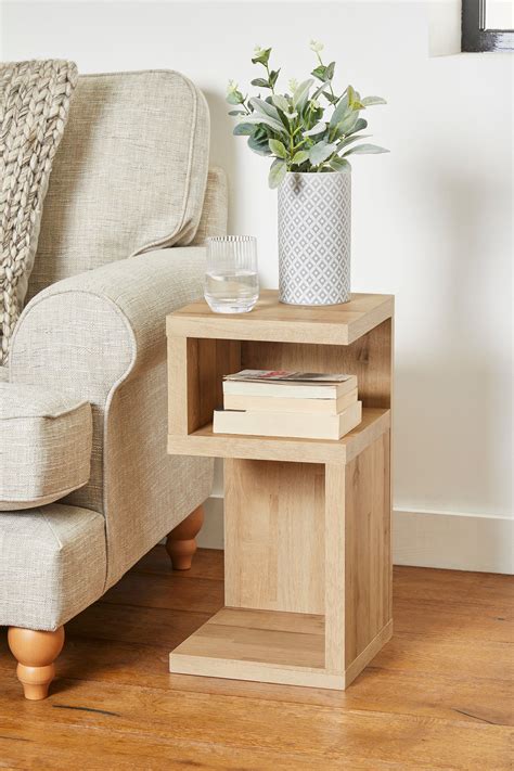 Next Bronx S Side Table Natural Diy Furniture Plans Wood Projects Woodworking Furniture Home