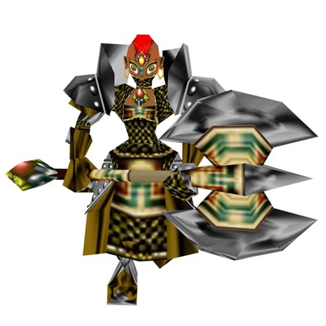 Zelda Oot Theory Gerudos In Iron Knuckle Armor Theorizing Zelda