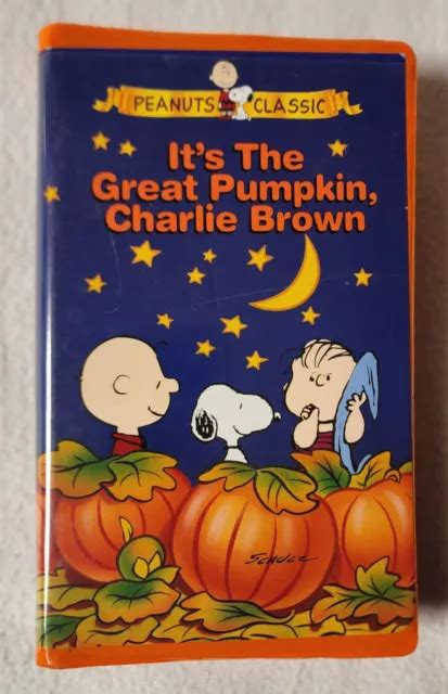 Its The Great Pumpkin Charlie Brown Vhs Peanuts Classic Halloween Hot