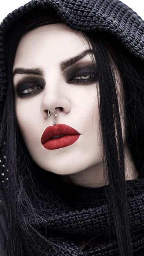 Gothic Girls Goth Beauty Dark Beauty Dark Fashion Gothic Fashion Summer Piercings Heavy