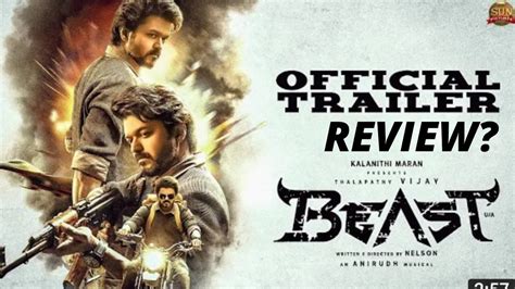 Beast Trailer Review Beast Tamil Movie Trailer Review Youtube